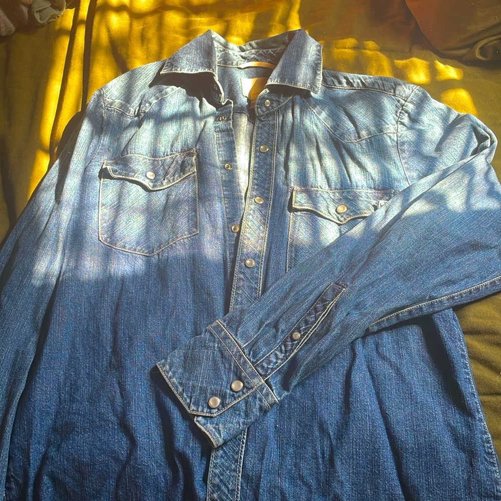 Light Denim Shacket